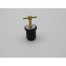 DRAIN PLUG TWIST BRASS
